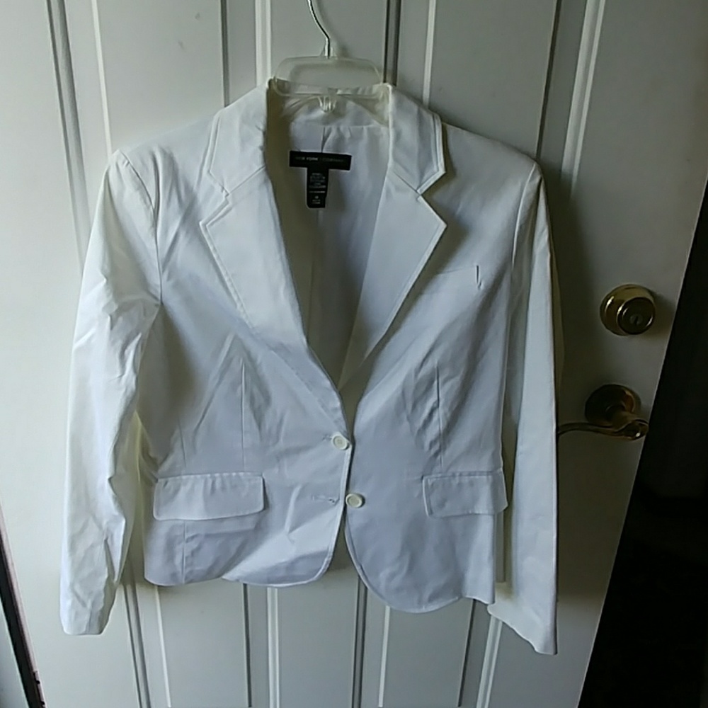 White blazer